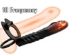 10 Frequenz Doppel -Penetration Anal Plug Dildo Butt Plug Vibrator für Männer an Penis Vagina Erwachsene Sex Toys4763449