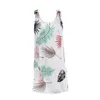 Casual Dresses 2024 Flower Dress Women Harajuku Tank Elegant Beach Tropical Vestido Sexig gul koreansk stil kvinnors sommarkläder