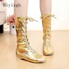 Dance Shoes Jazz Boots Women Soft Sole Leather Latin Children's Girls Ballroom Training