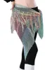 Vection de sur scène Costume de danse de ventre sari Sari pour adultes paillettes de jazz adulte Halloween Hip Scarf 2024 Latin Tassel Samba Arabe femme orientale jupe