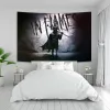 Death Metal Band in Flames Tapestry Rock Music Album Cover Living Room Wall Art Home Decor