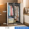 Plastik Organizer Kleiderschrank Aufbewahrungschrank Schrank Schränke Waffengarderobe Kleidung tragbare Guarda Roupa Schlafzimmer Möbel