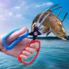 2/3 Claw Metal Fishing Pliers Multifunctional Angling Fishing Pliers ABS Fish Controller Tongs Fishing Tools Tackle