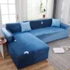 Stol täcker Svetanya soffa omslagslippdäckar stretch elastisk spandex loveat l form soffa fodral
