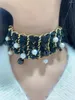 Choker Europe Style Natural Fresh Water Жемчужно -жемчужное колье с галонами моды Женщины Женщины только 1 штука