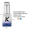 Kodies gel natural de borracha de borracha natural esmalte 15ml semi -permanente UV Mernizar