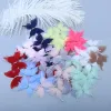 50pcs Double-layer Embroidery Butterflies 3d Handmade Butterfly Patch Appliques For Diy Jewlery Making, Hair Accessories