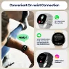 Montres New Zeblaze GTR 3 Pro Fitness and Wellness Smart Watch AMOLED Affichage 316L Smartwatch en acier inoxydable pour hommes