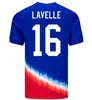 24 25 Pulisic McKennie Jersey Ertz Altidore Press Wood Morgan Lloyd 2023 2024 2025 Amerika Fußballhemd United States Camisetas USA USMNT -Spieler Männer Kit Kit