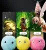 Smart Cat Toy Ball Realist Squeak Bird Frog Cricket Interactive chaton Refillable Catnip Pet Toys New Gravity Ball pour animal de compagnie