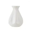 Vases imitation moderne en céramique vase créatif anti-drop en plastique florais nordique style géométrique maison décoration de salon décoration