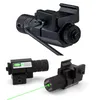 Visão de laser vermelho/verde compacto para pistolas de rifles pistolas se encaixam em colimador padrão de laser de trilho Picatinny padrão de 20 mm