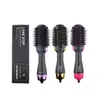 One Step Hair Dryer Brush and Volumizer Blow straightener curler salon 3 in 1 roller Electric heat Air Curling Iron comb5869089