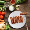 2023 Вилка для барбекю с хранениями телескопические зефирные колбасы хот -доги овощи жареные палочки аксессуары
