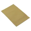 Depolama Torbaları 3.5''x5.5 '' (9x14cm) Parti Kraft Kağıdı, Gıda Kahve Yeniden Kapanabilir Pouch için Temiz Pencere Ambalaj Paket Çantalı