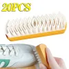 20pcs Schuhpinsel gestürzt Lederschuhe Wildleder Pinsel Eraser Reinigung Anti -Dollar -Wildleder -Schuhpinsel Wildleder Rhabarberschuh Pinsel