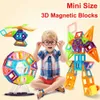 Magneter Magnetic Toys 110st Mini Size Magnetic Designer Magnet Building Blocks Education Magnetic Constructor Toys for Children Gifts 240409