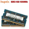 Rams Hynix Chipset 2GB 4GB 8GB PC3L 12800S DDR3 2G 4G 8G 1600 MHzラップトップメモリ​​ノートブックモジュールSodimm RAM