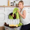 Çamaşır çantaları ayakkabı bakım çantası yıkayıcı ev ayakkabıları kurutucu seyahat makyaj organizatör malzemeleri çamaşır makinesi ağı zarfları