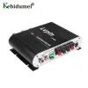 Förstärkare för LVPIN HIFI Stereo Amplifier 12V 200W Mini MP3 CAR Radiokanaler 2 House Super Bass