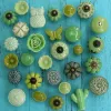 1PCS Ceramic Flower Owl Cactus Shape Knobs commode armoire tire la couleur de la cuisine verte poignée de porte de porte