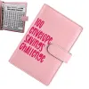 Budget Planner Notebook, 100 Envelope Challenge PVC Binder Notepads, Samla 5050 Money Book, Kawaii Pu Leather Cover