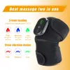 Electric Heating Knee Massager Far Infrared Joint Brace Support Vibrador Back Shoulder Massage Knee Pain Relief Massageador