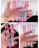 Bouteilles de rangement 10 / 25pcs 8 ml Cosmetic Cosmetic VIDE LIPGLOSS CARDING PURPLE ROUGE TUBES CAP