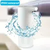 Dispensateur de savon liquide USB automatique de capteur sans touche mousse givrée de la machine intelligente infrarouge lavage