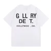 Herren T-Shirts Männer T-Shirt Designer T-Shirt Baumwollgallarys Hemd Top Damen Grafik Tee Luxus T-Shirt Oversize Slim Trockenfit Black White Short Sleeve Letter Man Kleidung