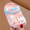 Cartoon Beach Childrens Sandals Boys and Girls Summer Non Slip Soled Soled Indoor Shoes Kids Home Slippers 240402
