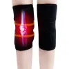 2PCS Tourmaline samookrywanie się terapia magnetyczna kolan kolanowa wsparcie kolanowa turmalinowy pasek do masażera kolanowa pielęgnacja kości
