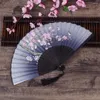 Декоративные фигурки бамбуковые складные вентиляторы Древний китайский деликатный