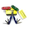 Pour Lezeman Micra Charm Mlutifonctionnel Keychain Mini Tools Portables Ciseaux EDC