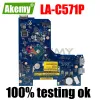 Carte mère de carte mère carte mère pour Dell Inspiron 5452 5552 Pentium N3050 N3700 CPU Boîte principale CN0F77J1 0F77J1 LAC571P 100% testé OK