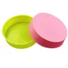 Baking Moulds 2Pcs Silicone Cake Molds 8 Inch Tins Bakeware For Cookies/Breads