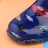 Laarzen kinderen regen schoenen PVC rubberen laarzen voor jongens/meisjes kinderen water schoenen cartoon waterdichte regenboot niet -slip vier seizoenen verwijderbaar