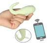 スマートフォンアプリ制御バイブレーターGスポット弾丸バイブレータークリトリス刺激マッサージャーBluetooth Connected Sex Toys for Women C2070731