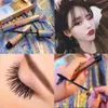 Mascara 1 ~ 8pcs Leezi Starry Sky 4D Silk Fibra Mascara impermeabile Rimel Maquiagem Lunghe ciglia di curling a spessore Spesso di mascara Extension L49 L49