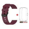 För Amazfit Bip 3 Silikonrem+TPU Case Cover armbandsarmband för Huami Amazfit Bip 3 Bip3 Pro Watch Strap Smartwatch Case