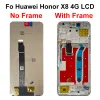 Novo para Huawei Honor x8 4G LCD Display Touch Screen Digitalizer Assembly para Honor TFY-LX1 Display TFY-LX2 TFY-LX3 LCD PEESS