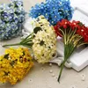 Decoratieve bloemen Kunstmatige nepbloem Garland Candy Box Wedding Decoratie met corsage hoofdtooi wandmateriaal zijde