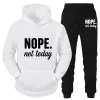 Erkek Kadın Spor Hoodies+Sweatpants 2pcs Trailsuit Set Soated Hooded Sweatshirt Sıcak Satış Hoody Suit Spor Giyim Açık Giyim