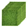 10 pezzi 15*15 cm da giardino artificiale erba prato simile a una fata grassa artificiale prato in miniatura in miniatura da giardino decorazione
