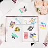 Adesivos de brinquedos infantis 50pcs/lote Motivational Inspirational Professores alunos Adolescentes funcionários Vinil Vinil Impermeável Decalque de laptop durável DHFAT DHFAT