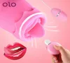 Ikoky mamilo otário vibrador de língua mamário aumentando massageador g clitóris de ponto lambendo os brinquedos sexuais do estimulador para mulher masturbadora Y1912993650