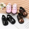 Pouet Toy Bright Leather Shoes Suit pour 15-20cm Doll Mini Chaussures pour 1/6 Doll Toys For Girls Cadeaux Vêtements de poupées Accessoires