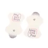 2PCS Long Life Pad Electrode Massage Pads Cable for Digital Tens Acupuncture Device Body Massager Therapy Machine