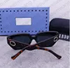 Diseñador Men de lujo Classic GGCCC Retro Gafas de sol Retro Gafas de sol Bandas de gafas de diseñador Metal Gases Sun Women With Box Opcional Vague Garl Bargain Library
