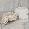 Moldes de vela reutilizáveis de molde de silicone